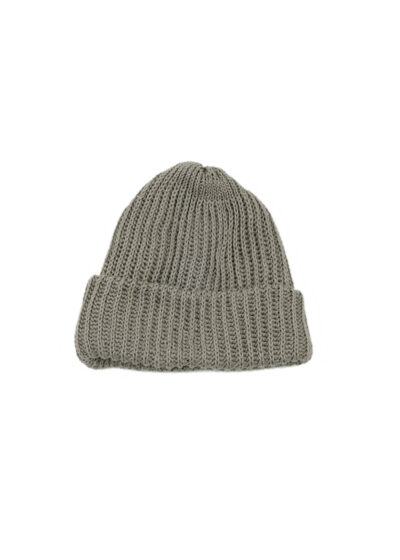 ROTOTO-ICHUNKYCOTTONSHORTBEANIE-Gray-01