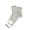 ROTOTO-LINEN COTTON RIBBED ANKLE SOCKS-GRAYGE-02