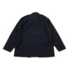 Engineered Garments Loiter Jacket Dk.Navy Wool Uniform Serge Back