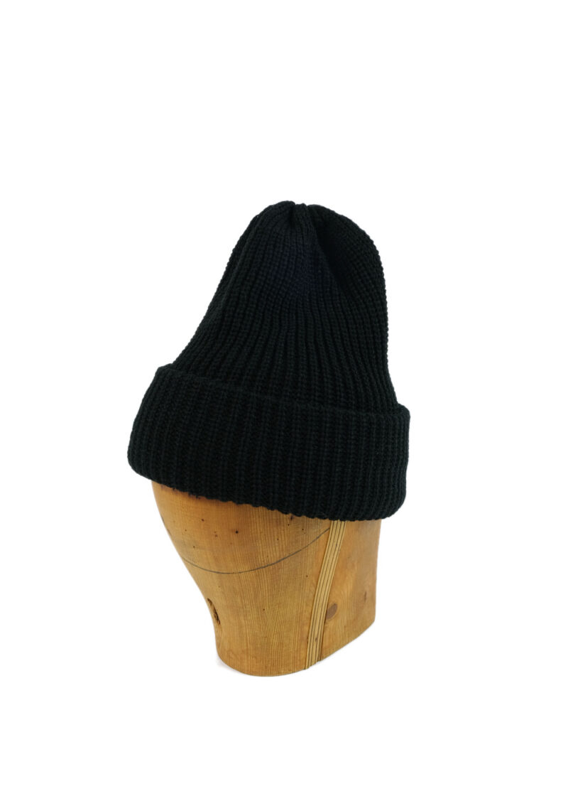 ROTOTO-COZY CHUNKY BEANIE BLACK side