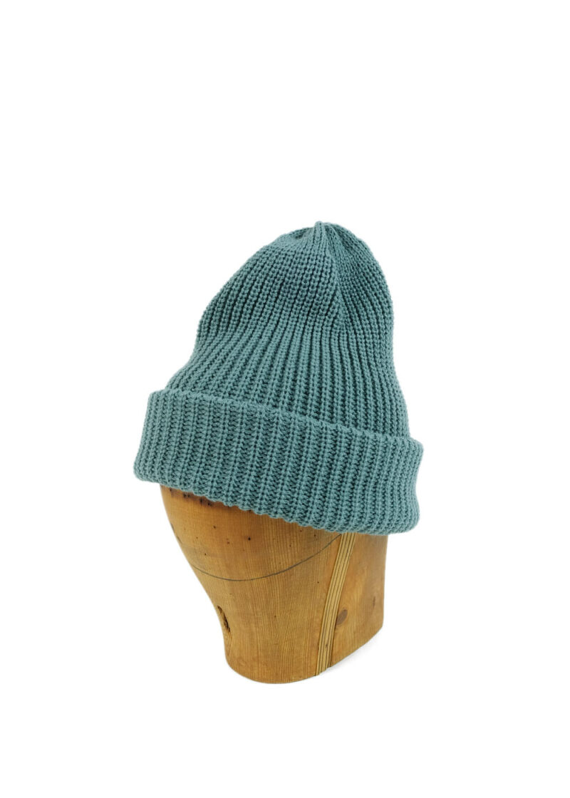 ROTOTO-COZY CHUNKY BEANIE CADET BLUE side