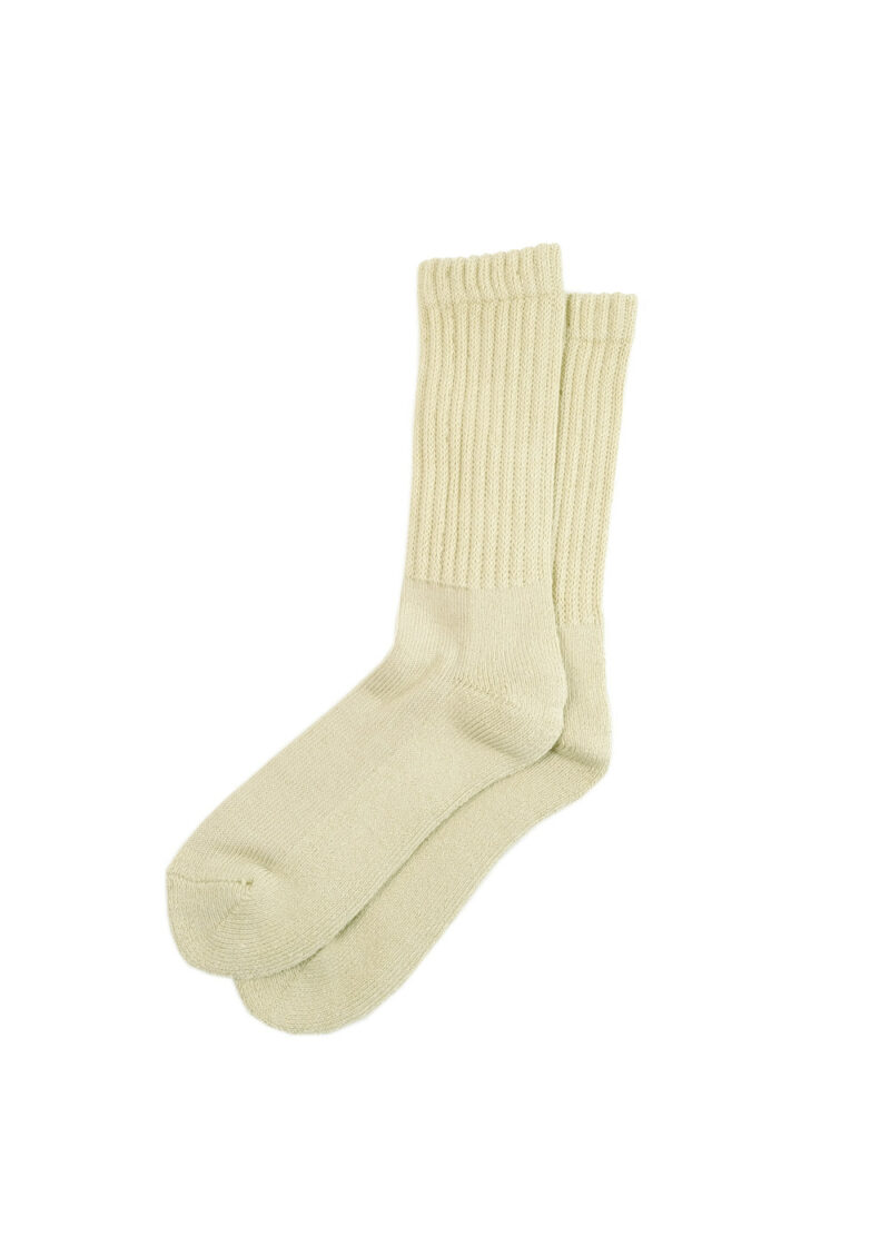 ROTOTO-LOOSEPILECREWSOCKS-RawBeige-Open