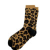 ROTOTO-PILE LEOPARDCREWSOCKS-DBG-Open