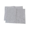 Linen Placemat Grey White Stripes
