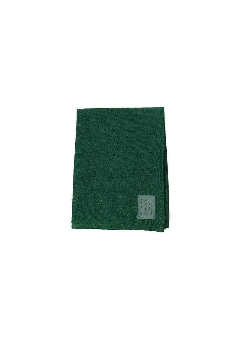 Linen Kitchen Cloth Green Front