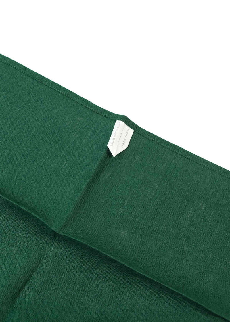 Linen Kitchen Cloth Green hook