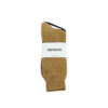 ROTOTO Cotton Waffle Crew Socks - L.Olive