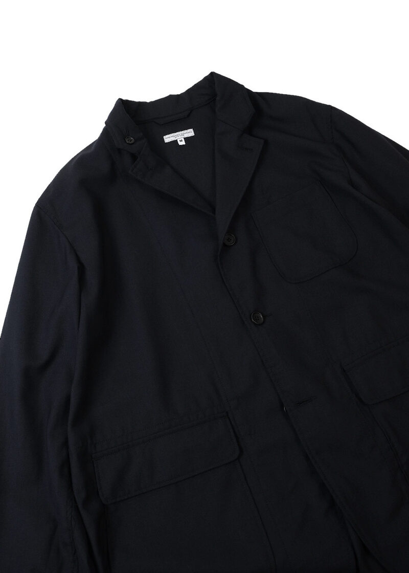 Loiter Jacket - Dk.Navy Tropical Wool Engineered Garments