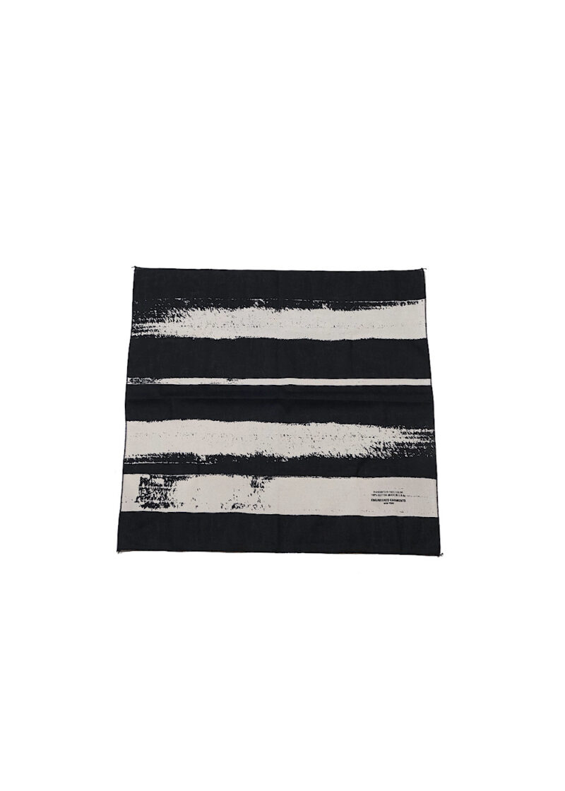 Printed Bandana - Black Stripe Engineered Garments