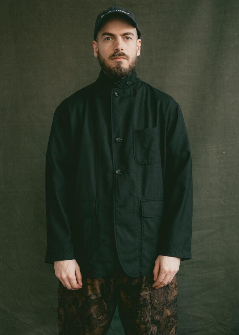 Loiter Jacket - Dk.Navy Tropical Wool