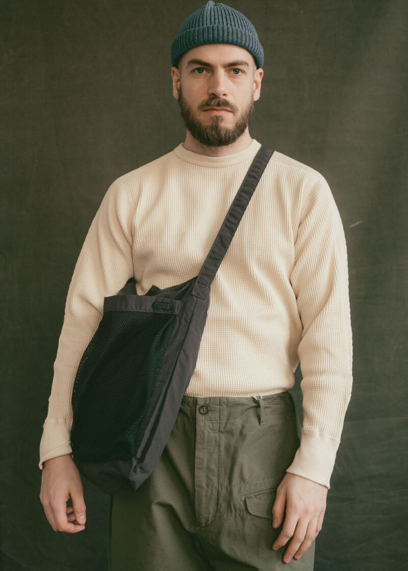 nanamica thermal sweat tee long sleeve