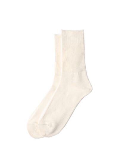 Rotot_Organic Daily 3 Packs Ribbed Crew Socks_Ivory