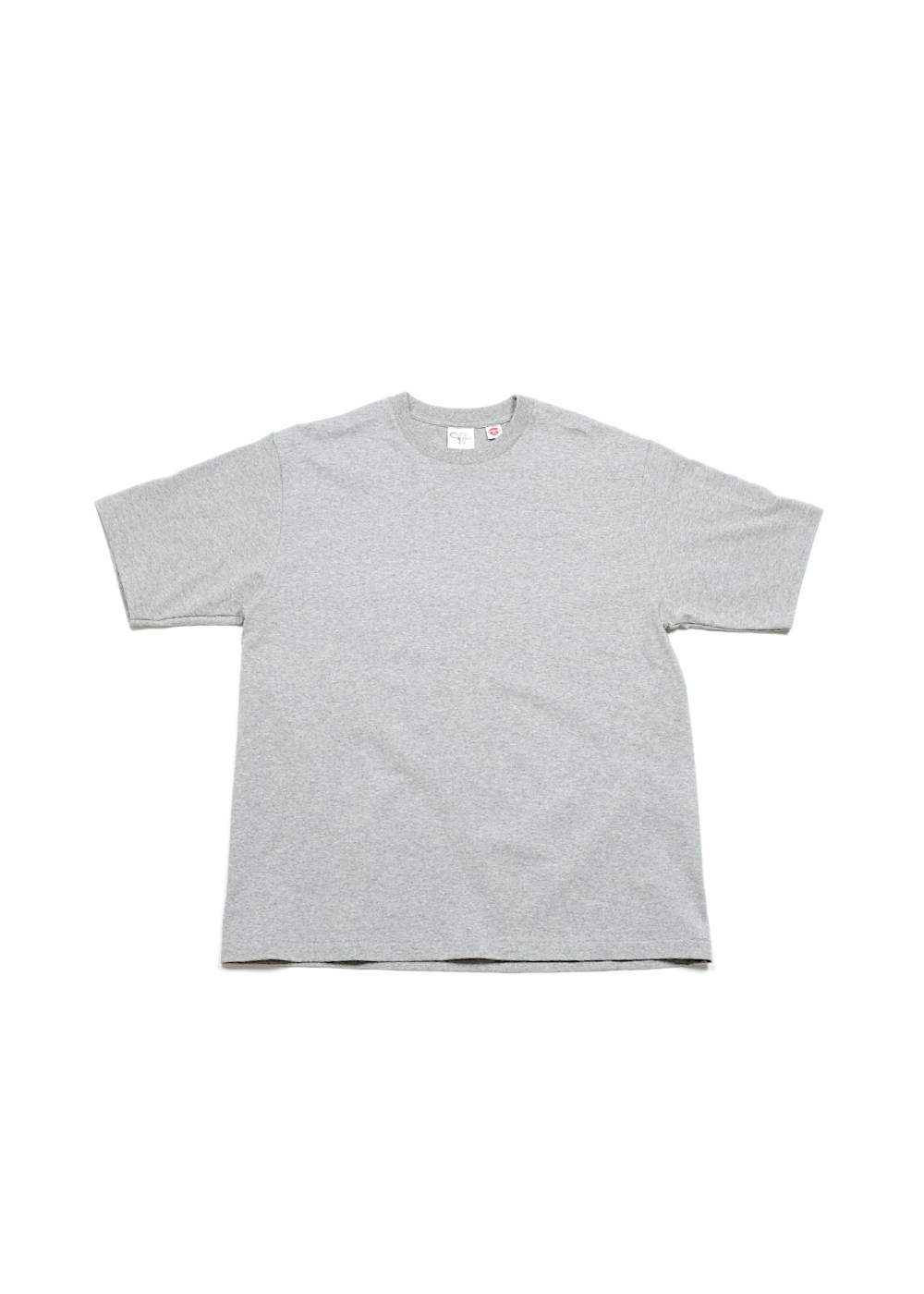 Cotton Research Club-SS-T-Shirt-gray front