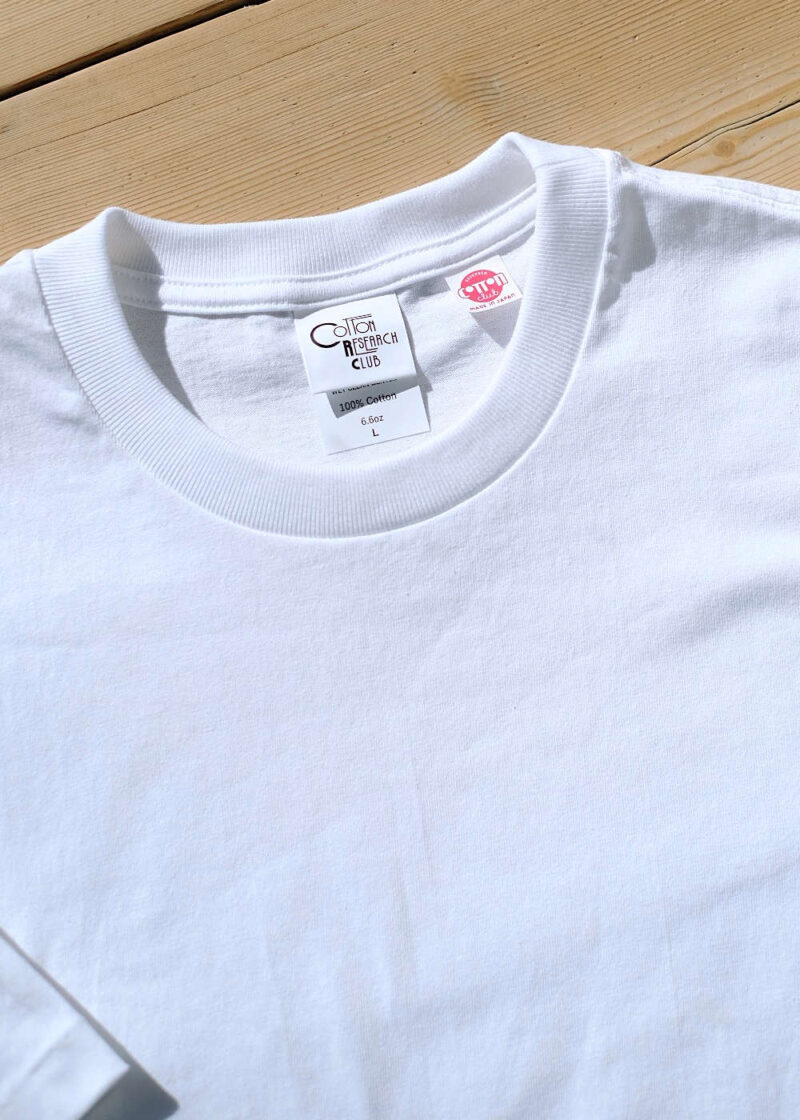 Cotton Research Club-SS-T-Shirt-white tag up