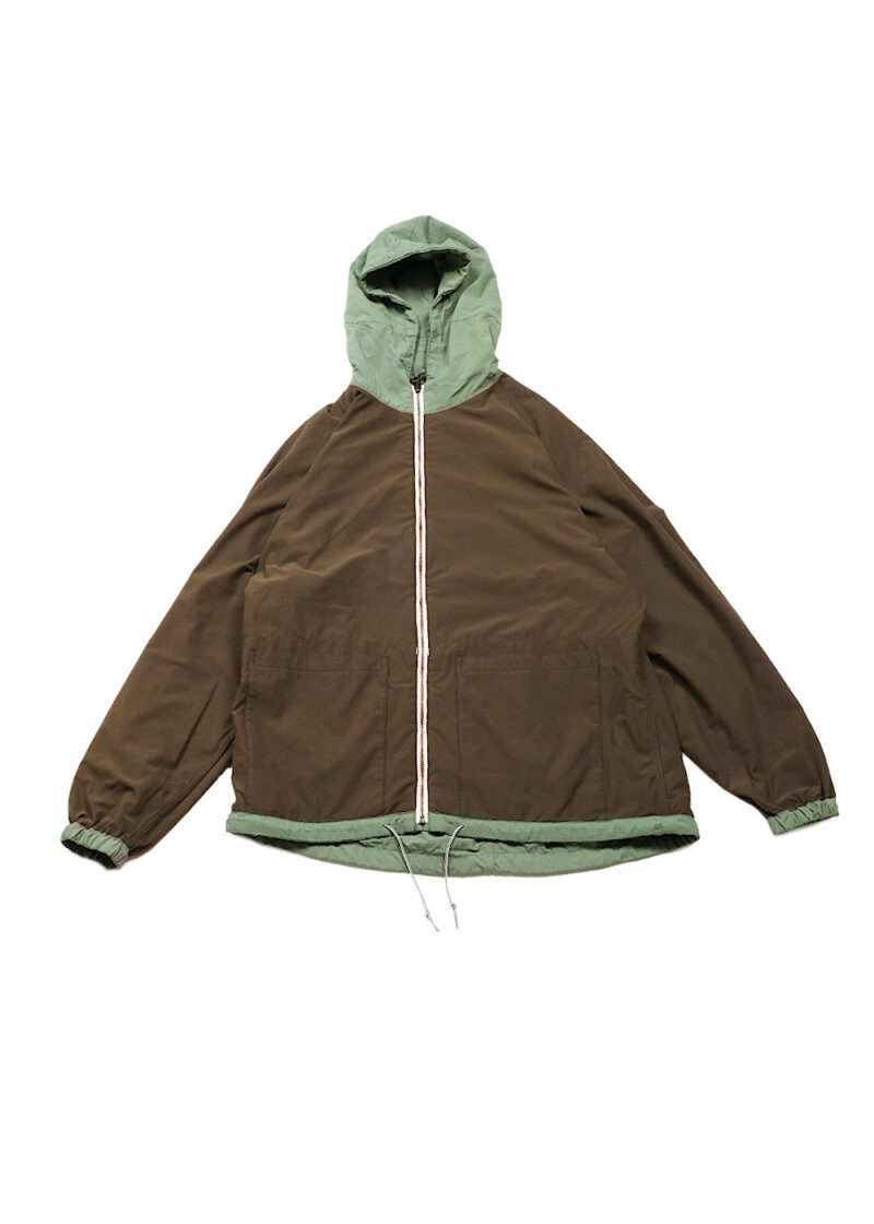 nanamica Hooded Jacket - Fade Green