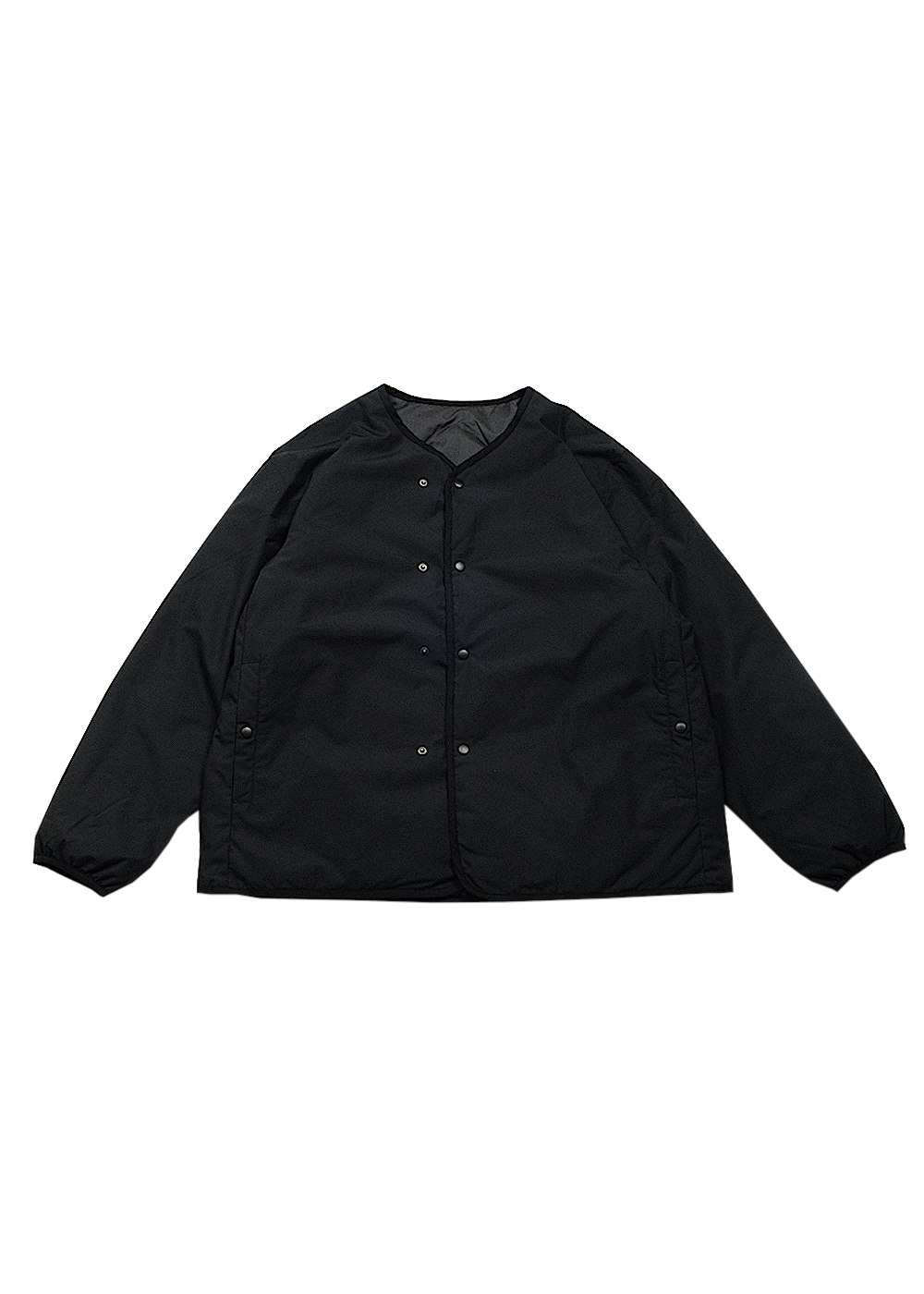 nanamica Reversible Down Cardigan - Black