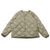 nanamica Reversible Down Cardigan - Khaki Beige