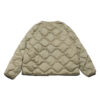 nanamica Reversible Down Cardigan - Khaki Beige