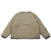 nanamica Reversible Down Cardigan - Khaki Beige