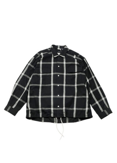 nanamica Flannel PALAKA Check Shirt - Navy