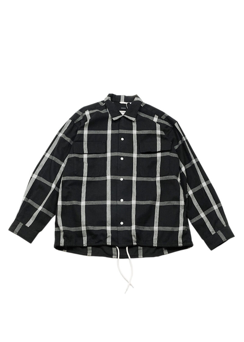 nanamica Flannel PALAKA Check Shirt - Navy