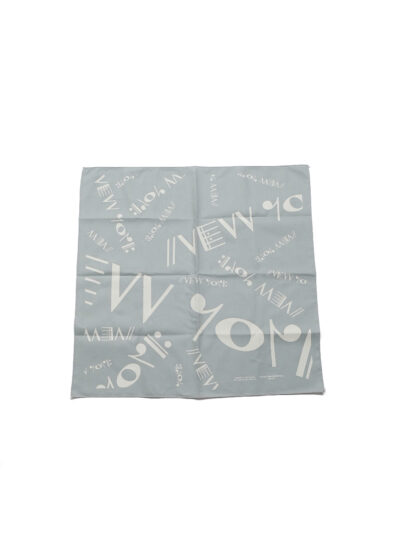 Engineered Garments Printed Bandana New York - Grey