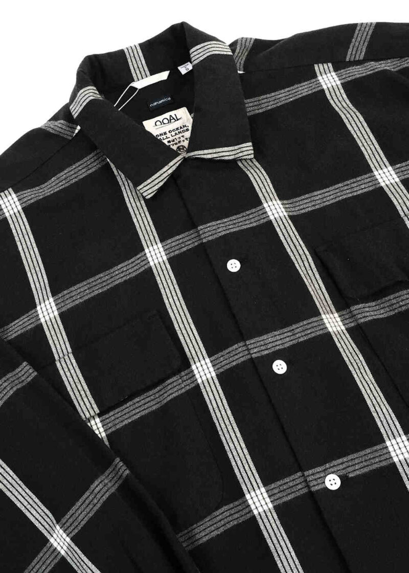 nanamica Flannel PALAKA Check Shirt - Navy