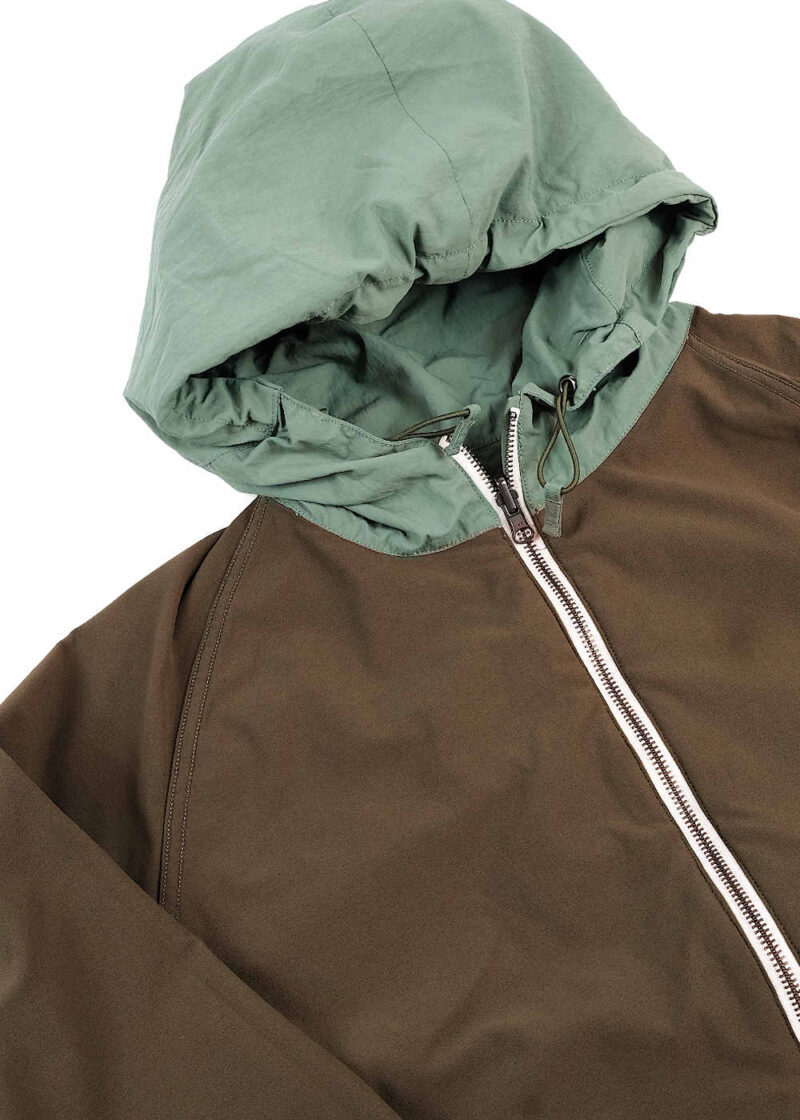 nanamica Hooded Jacket - Fade Green
