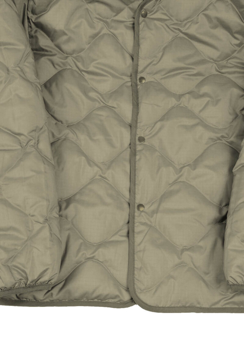 nanamica Reversible Down Cardigan - Khaki Beige