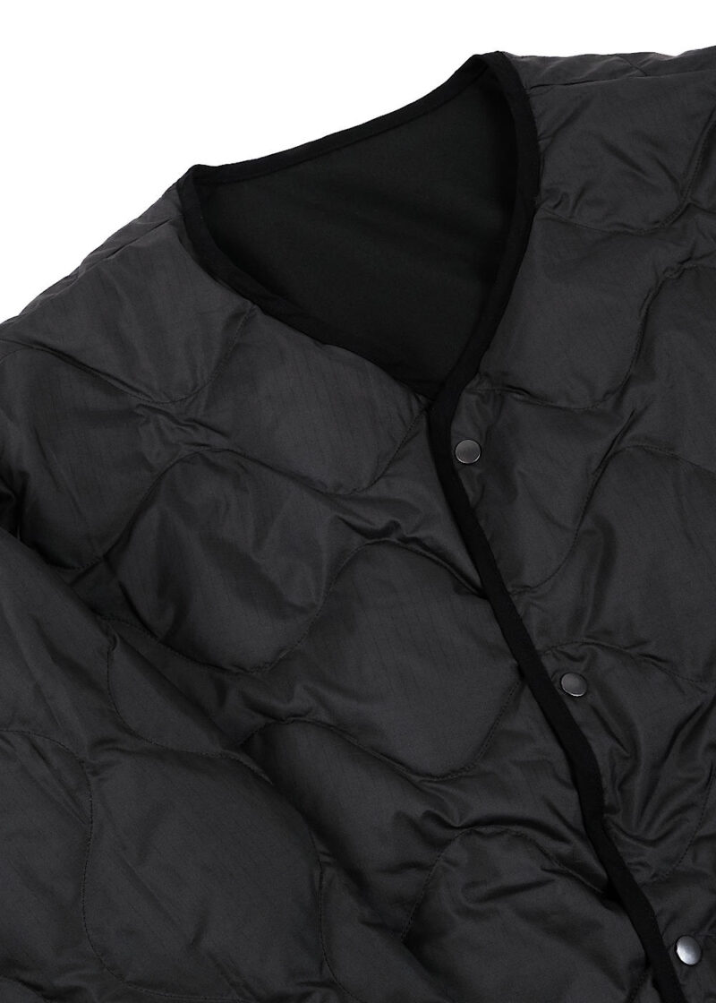 nanamica Reversible Down Cardigan - Black