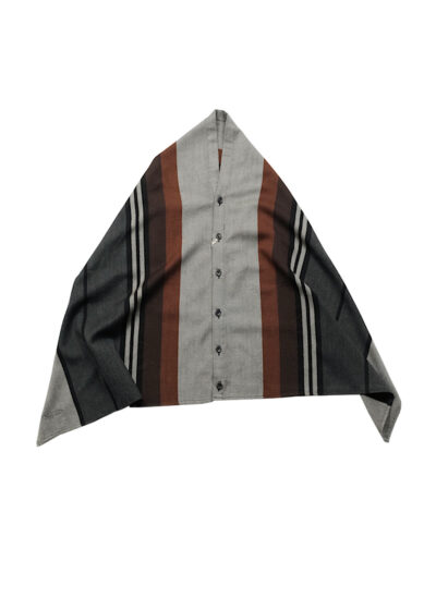 Engineered Garments Button Shawl - Multi Color Wide Wool