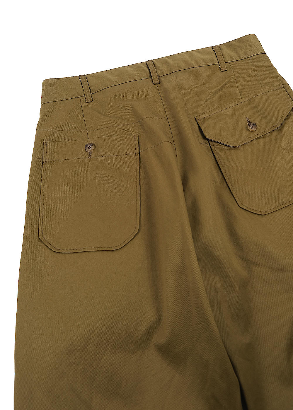 Engineered Garments Carlyle Pant - Camel Cotton High Count H