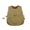 EG Newsboy vest-khaki coated nyco twill Front