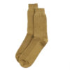 ROTOTO Cotton Waffle Crew Socks - L.Olive