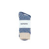 ROTOTO Checkerboard Pattern Socks - Blue