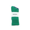 ROTOTO Loose Pile Crew Socks - Green