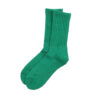 ROTOTO Loose Pile Crew Socks - Green