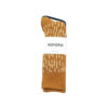 ROTOTO Rain Drop Crew Socks - D.Yellow/Ivory