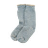 ROTOTO Double Face Crew Socks “Merinowool & Brown Organic Cotton”- Blue/Brown