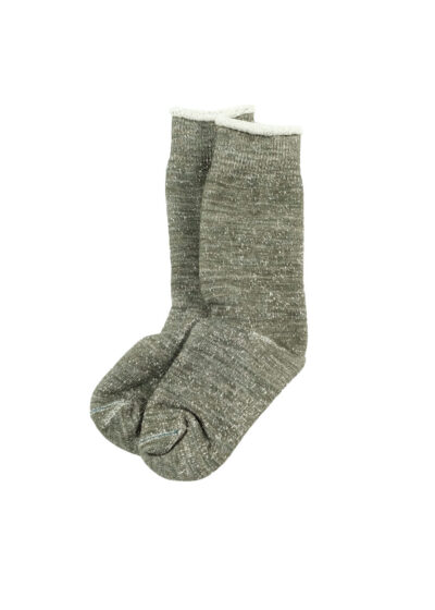 ROTOTO Double Face Crew Socks “Merinowool & Organic Cotton” - Armygreen