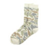 ROTOTO Pile Camo Crew Socks - Pastel