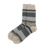ROTOTO Nordic Pattern Socks - D.Gray