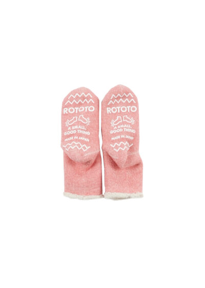 ROTOTO Kids Double Face Room Socks - Pink