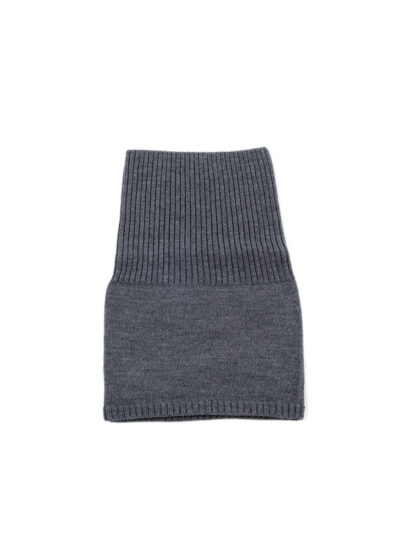 Rototo Extra Fine Merino Seamless Snood_Dark Gray