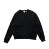 Cotton Research Club-Loopwheel Terry Crewneck-Black