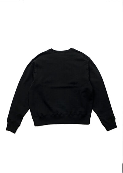 Cotton Research Club-Loopwheel Terry Crewneck-Black