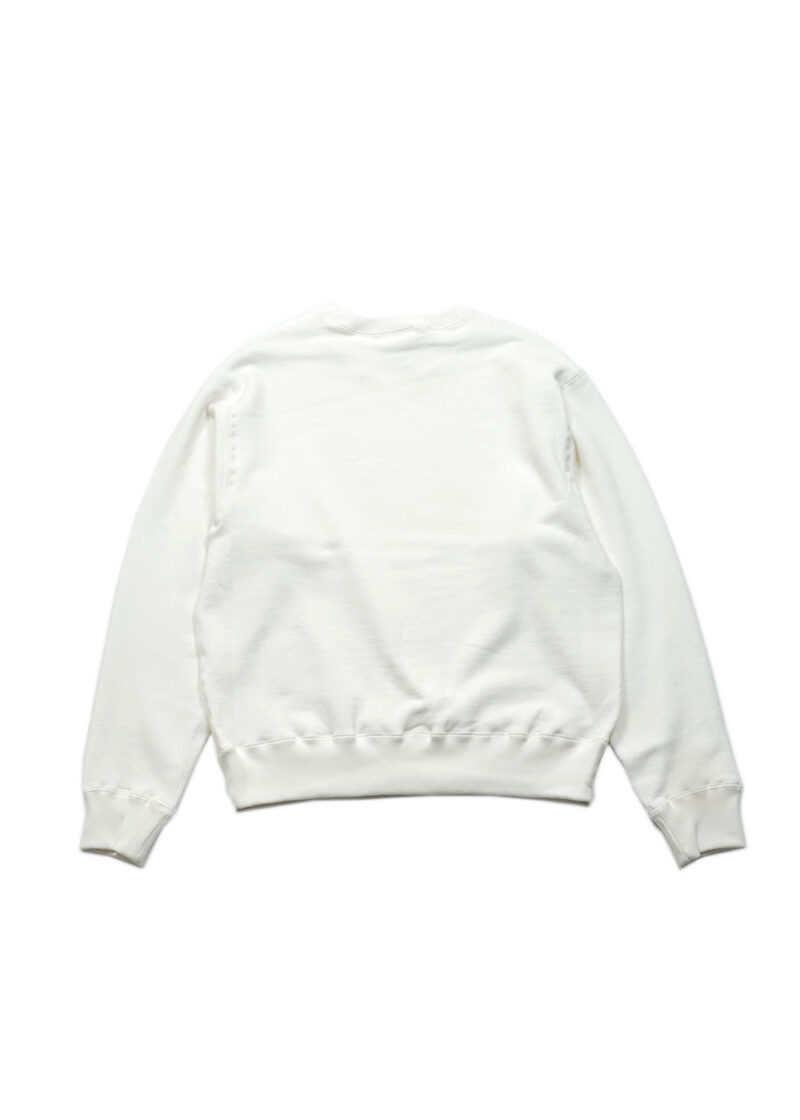 Cotton Research Club-Loopwheel Terry Crewneck-white