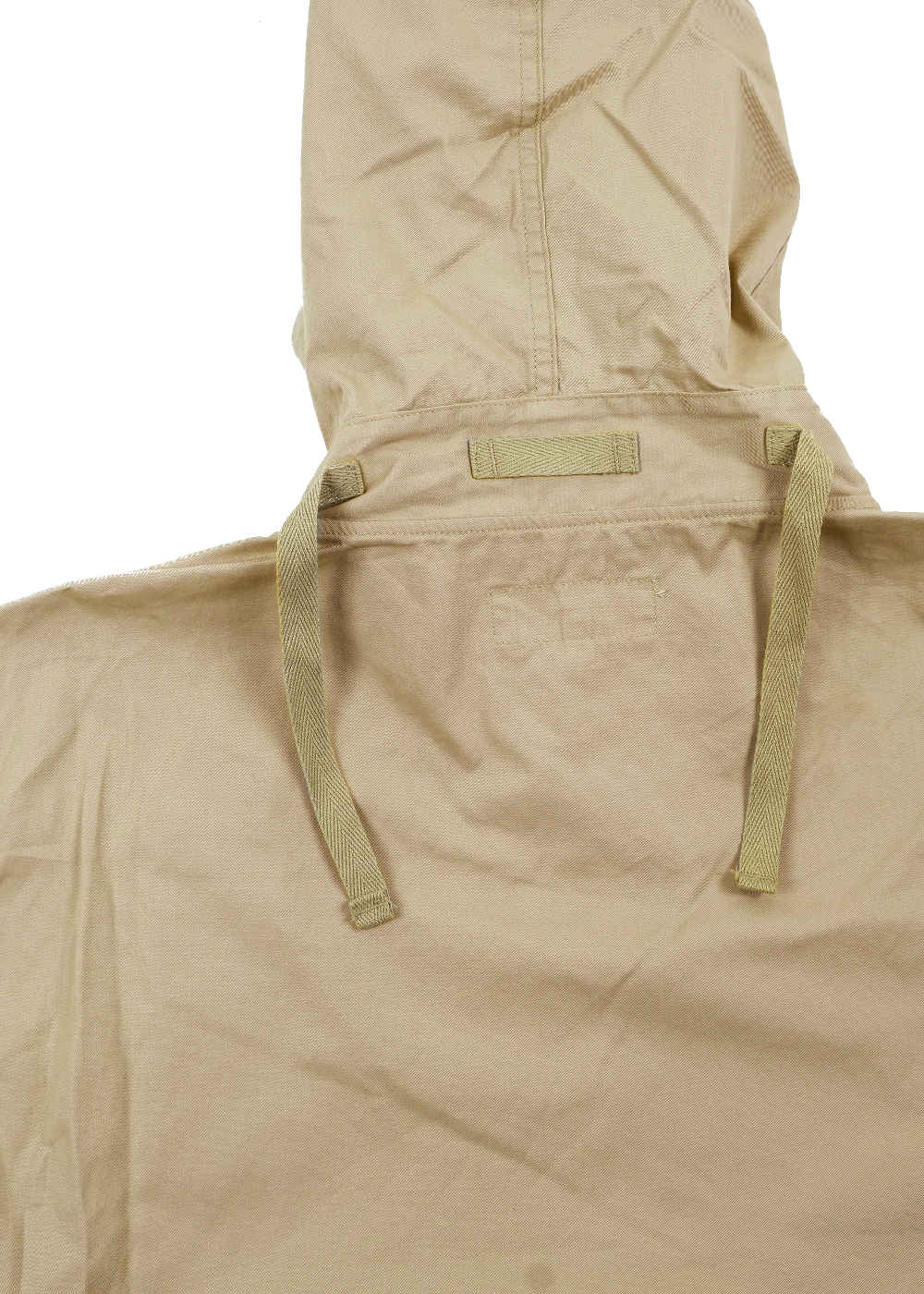 Engineered Garments Workaday Salvage Smock Khaki Cotton Micro Sanded Twill