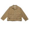 Engineered Garments Workaday Sea Bees Jacket Camel Cotton Moleskin