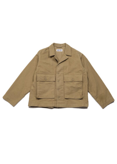 Engineered Garments Workaday Sea Bees Jacket Camel Cotton Moleskin